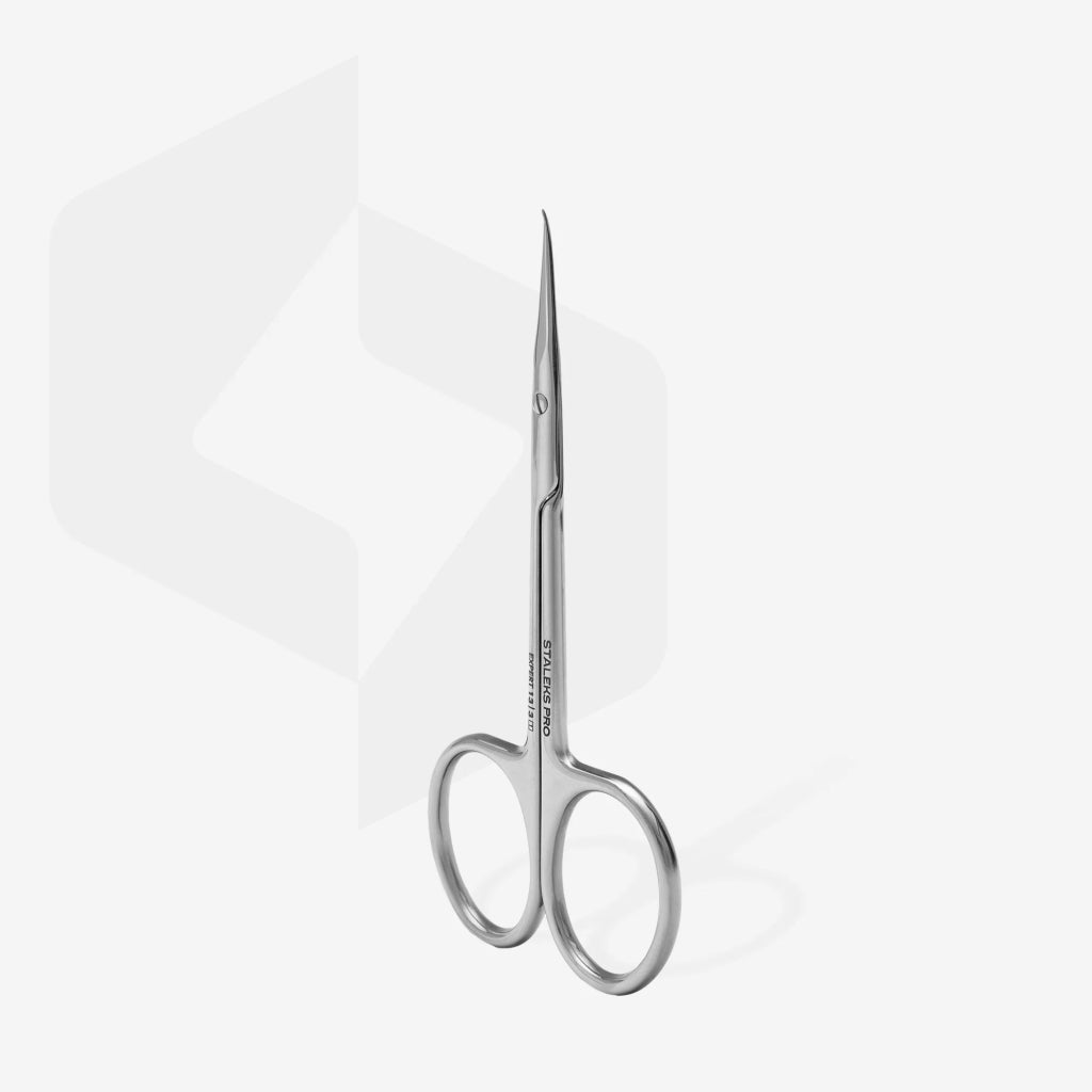 Ciseaux Professionnels Avec Le Crochet À Cuticules pour gauchers EXPERT 13 TYPE 3 - LEST NAILS