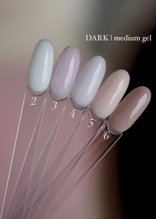 DARK MEDIUM GEL 4, 15ML - LEST NAILS