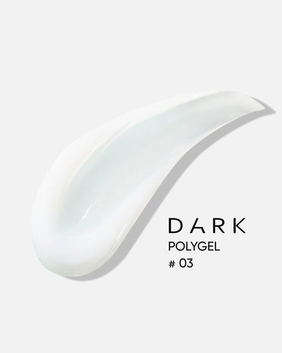 DARK POLYGEL MILKY WHITE, 30ML - LEST NAILS