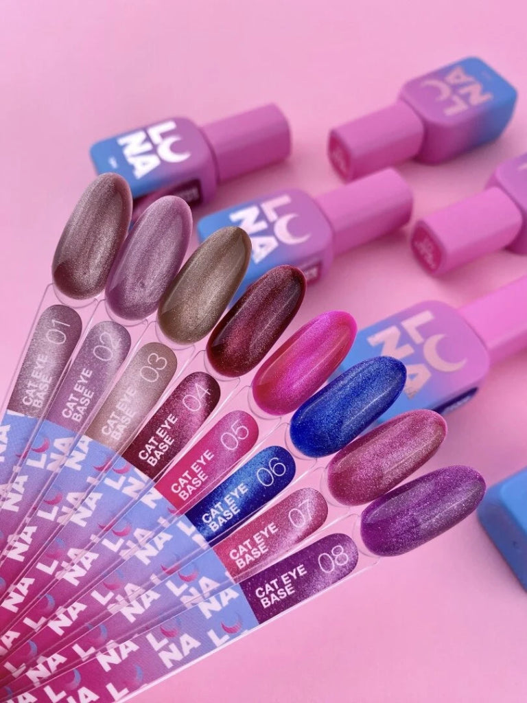 LUNA Cat Eye Base No. 08, 13ml - LEST NAILS
