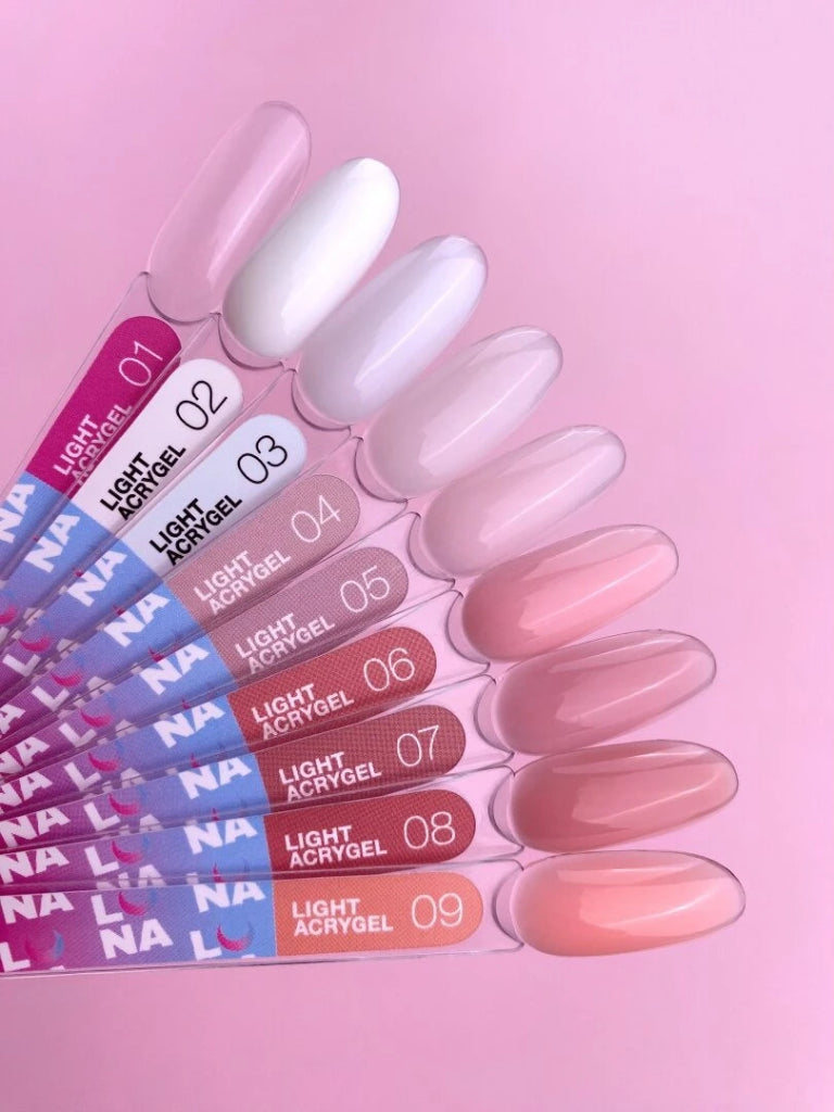 LUNA Light Acrygel No. 01, 13ml - LEST NAILS