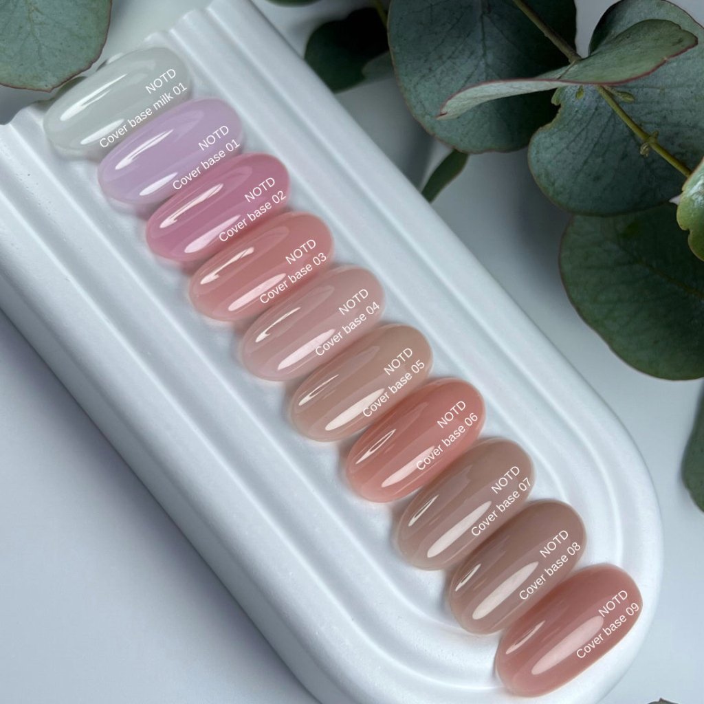 NOTD Cover Base Milk 01, 10ml - LEST NAILS