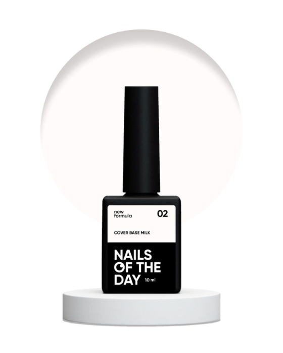 NOTD Cover Base Milk 02, 10ml - LEST NAILS