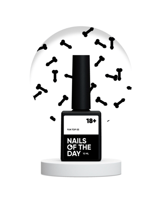 NOTD Fun +18 Top 03, 10ml - LEST NAILS