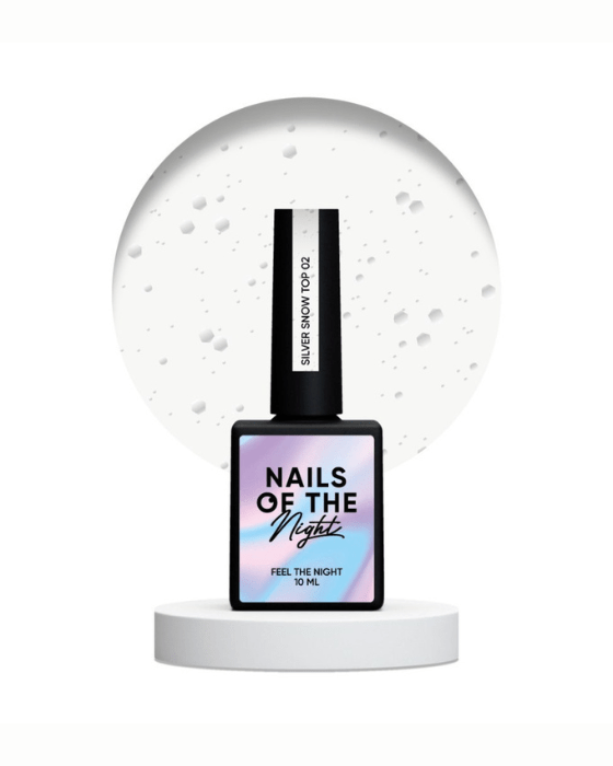 NOTN Silver Snow Top 02, 10ml - LEST NAILS