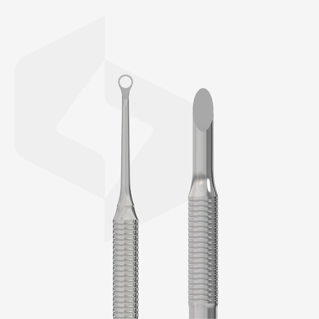 Poussoir manucure EXPERT 51 TYPE 2 (poussoir biseauté + anneau) - LEST NAILS