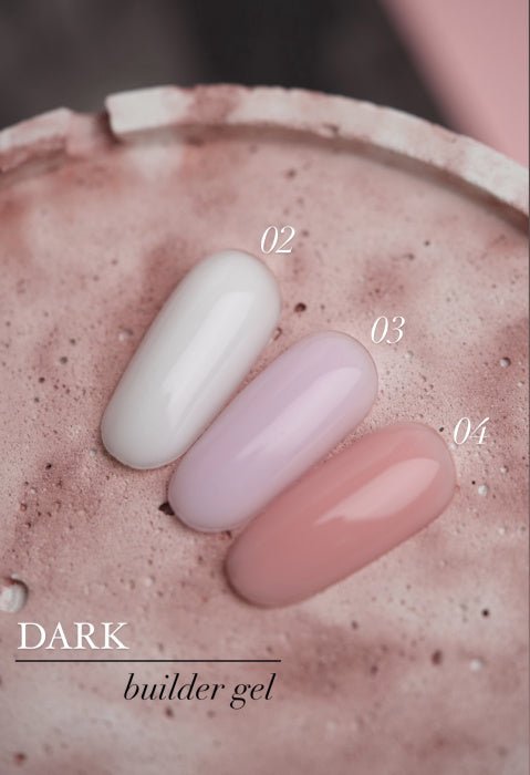 DARK BUILDER GEL 03, 15ML - LEST NAILS