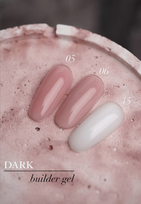 DARK BUILDER GEL 15, 15ML - LEST NAILS