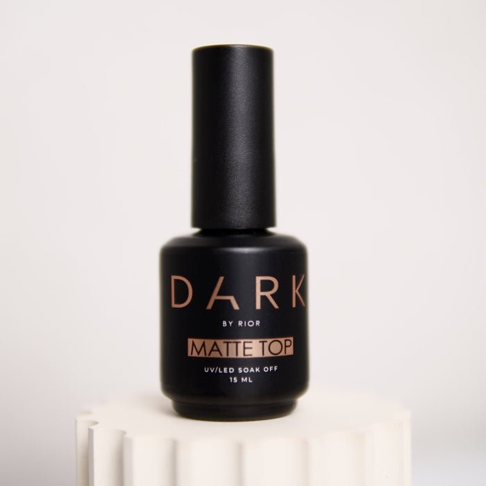DARK MATTE TOP 15ML - LEST NAILS