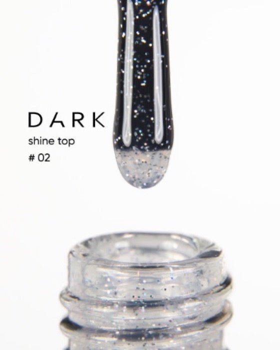 DARK SHINE TOP 2, 10ML - LEST NAILS