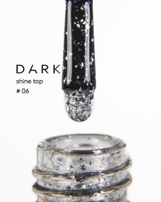 DARK SHINE TOP 6, 10ML - LEST NAILS