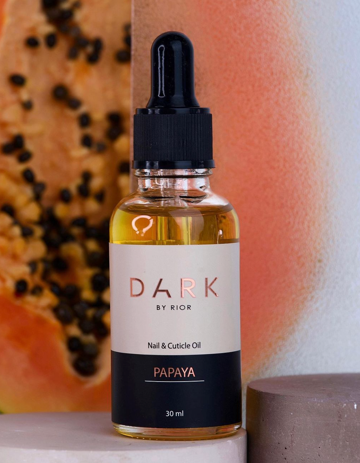 DARK HUILE CUTICULES PAPAYA, 30ML