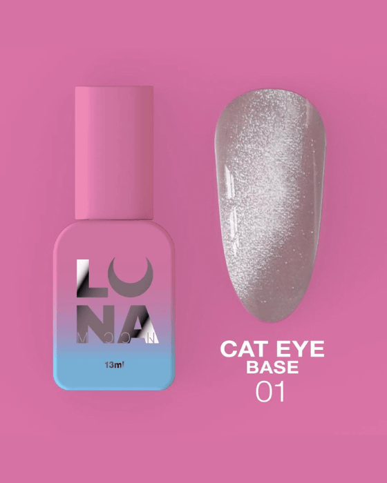 LUNA Cat Eye Base No. 01, 13ml - LEST NAILS