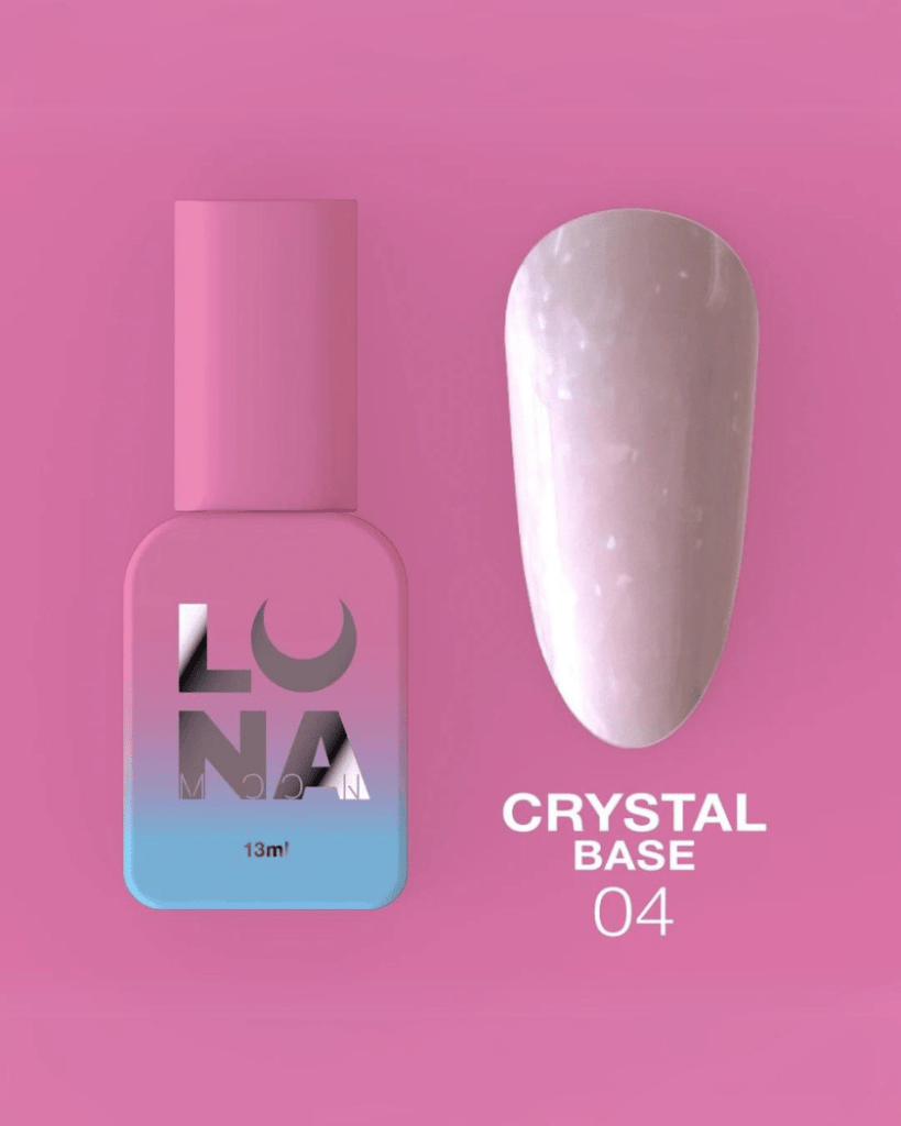 LUNA Crystal Base No. 4, 13ml - LEST NAILS