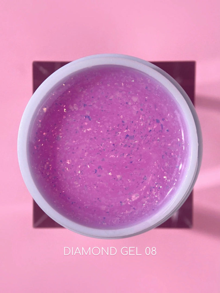 LUNA Diamond Gel No. 08, 15ml - LEST NAILS