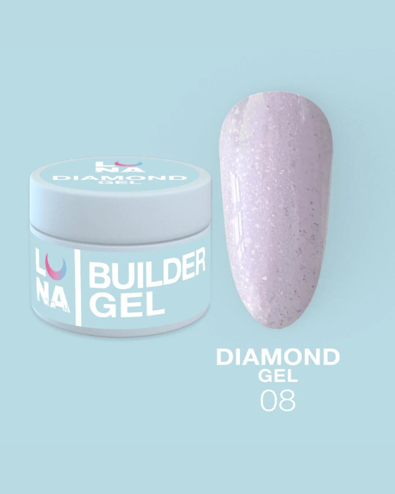 LUNA Diamond Gel No. 08, 15ml - LEST NAILS
