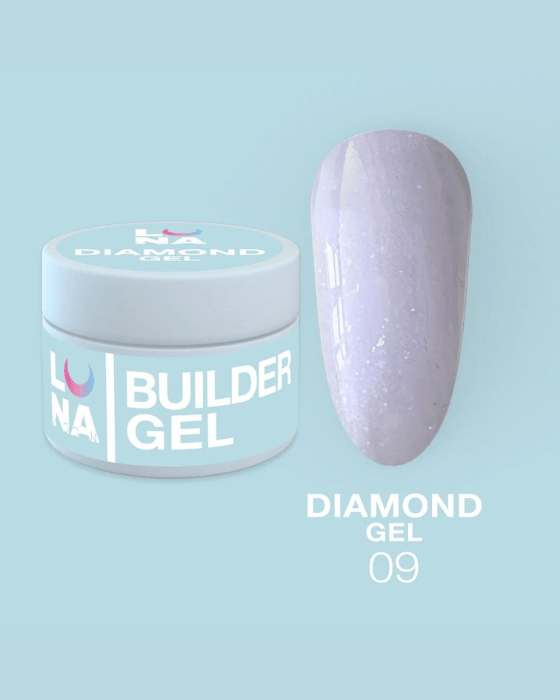 LUNA Diamond Gel No. 09, 15ml - LEST NAILS