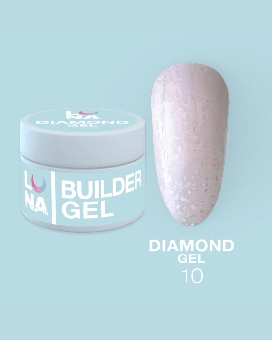 LUNA Diamond Gel No. 10, 15ml - LEST NAILS
