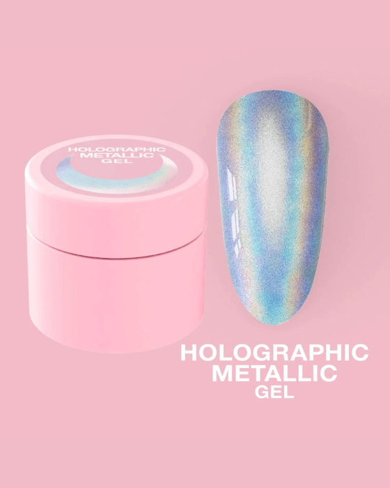 LUNA Holographic Metallic Gel, 5ml - LEST NAILS