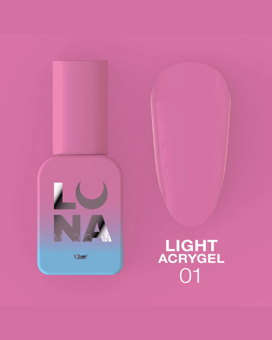 LUNA Light Acrygel No. 01, 13ml - LEST NAILS