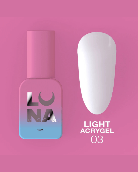 LUNA Light Acrygel No. 03, 30ml - LEST NAILS