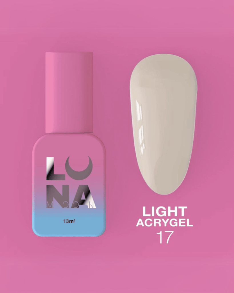 LUNA Light Acrygel No. 17, 13ml - LEST NAILS