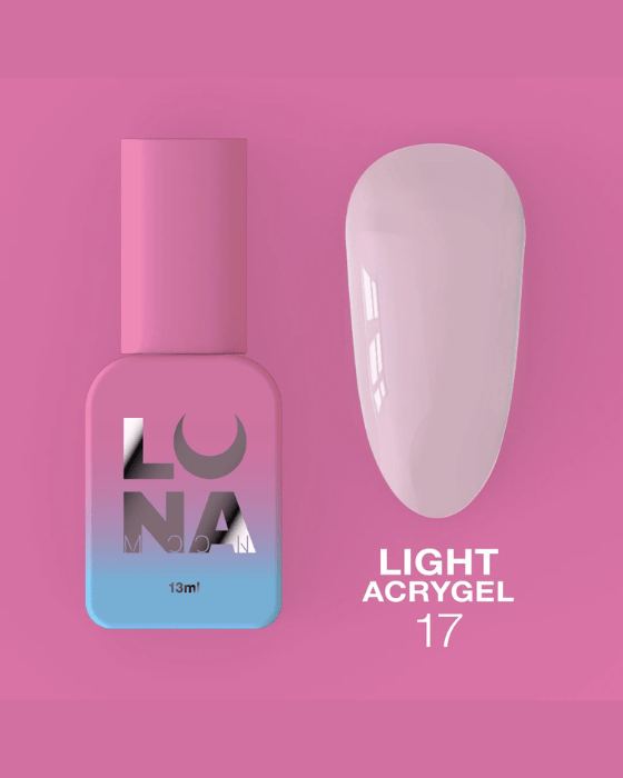 LUNA Light Acrygel No. 17, 30ml - LEST NAILS