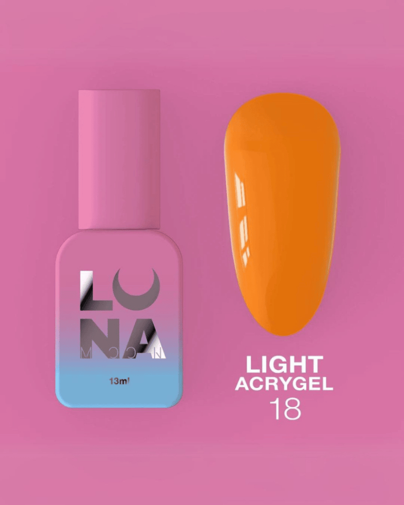 LUNA Light Acrygel No. 18, 13ml - LEST NAILS