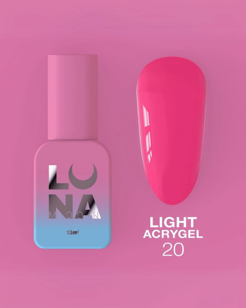 LUNA Light Acrygel No. 20, 13ml - LEST NAILS