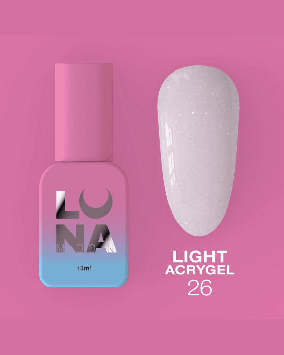 LUNA Light Acrygel No. 26, 30ml - LEST NAILS