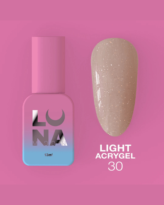 LUNA Light Acrygel No. 30, 13ml - LEST NAILS