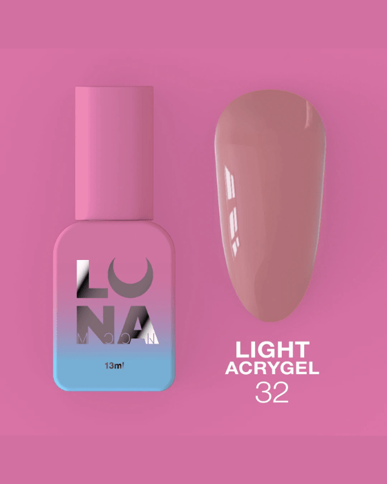LUNA Light Acrygel No. 32, 13ml - LEST NAILS