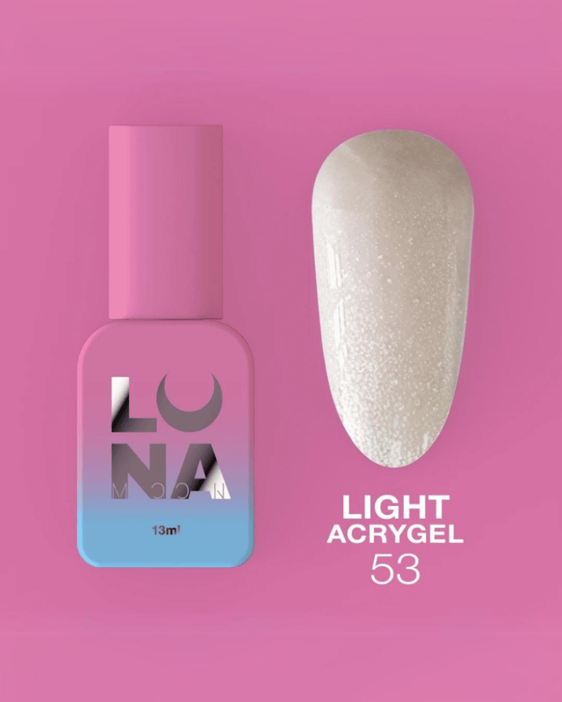LUNA Light Acrygel No. 53, 13ml - LEST NAILS