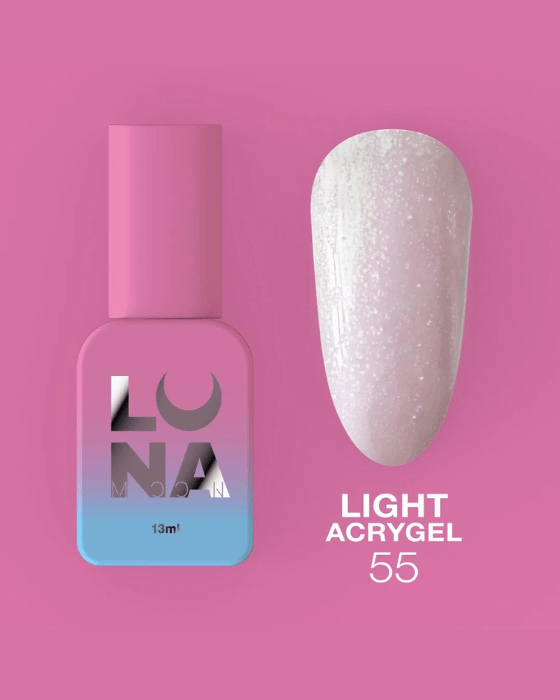 LUNA Light Acrygel No. 55, 13ml - LEST NAILS