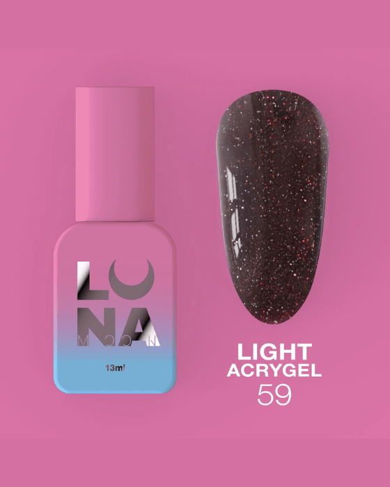 LUNA Light Acrygel No. 59, 13ml - LEST NAILS