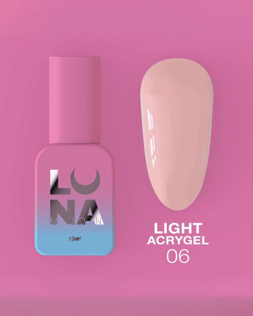 LUNA Light Acrygel No. 6, 13ml - LEST NAILS