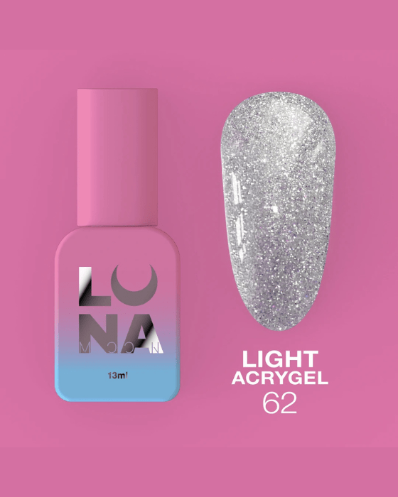 LUNA Light Acrygel No. 62, 13ml - LEST NAILS