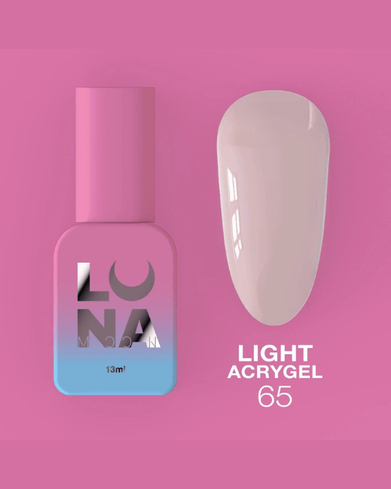 LUNA Light Acrygel No. 65, 13ml - LEST NAILS