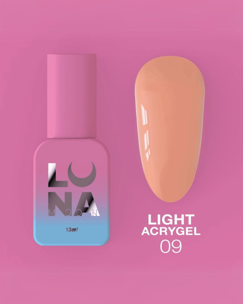 LUNA Light Acrygel No. 9, 13ml - LEST NAILS
