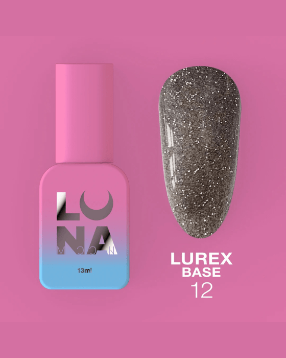 Luna Lurex Base No. 12, 13ml - LEST NAILS