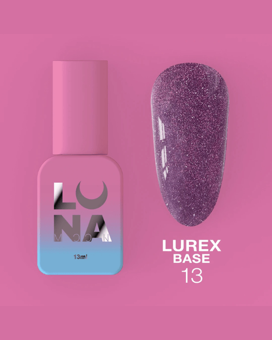 Luna Lurex Base No. 13, 13ml - LEST NAILS