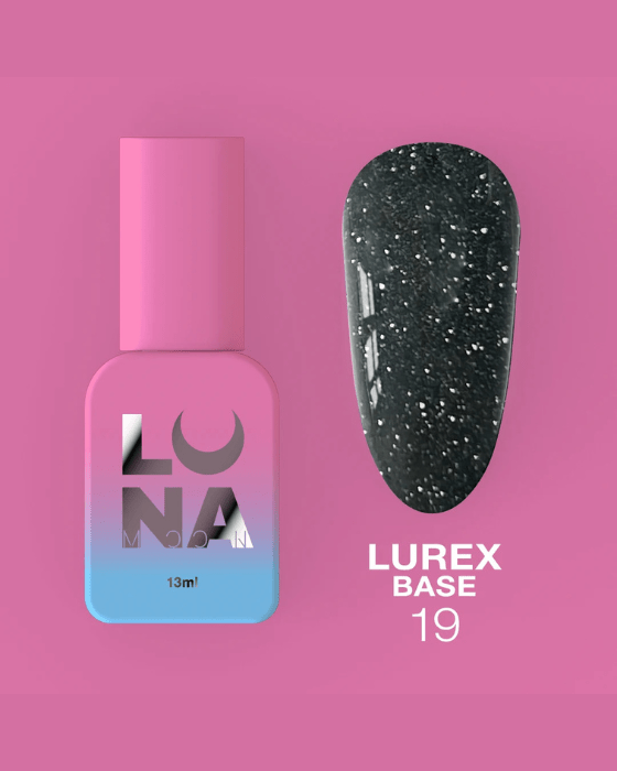 Luna Lurex Base No. 19, 13ml - LEST NAILS