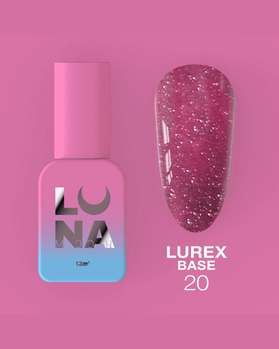 Luna Lurex Base No. 20, 13ml - LEST NAILS