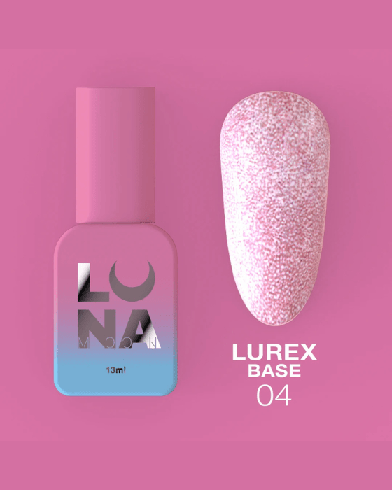 Luna Lurex Base No. 4, 13ml - LEST NAILS