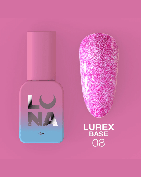 Luna Lurex Base No. 8, 13ml - LEST NAILS