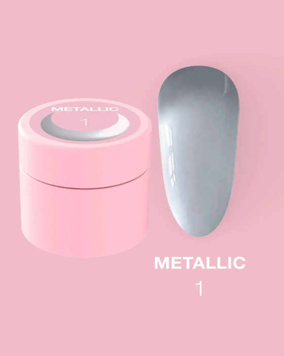 LUNA Metallic Gel No. 1, 5ml - LEST NAILS