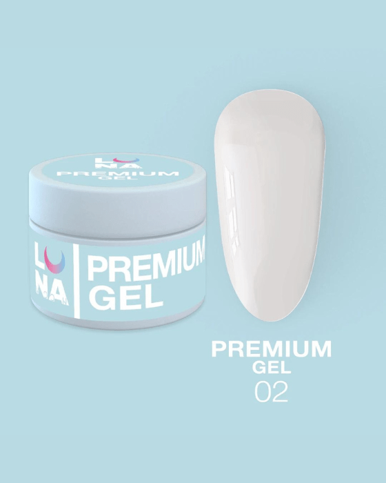 LUNA Premium Gel No. 02, 15ml - LEST NAILS