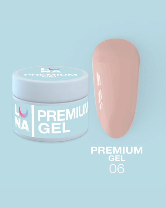 LUNA Premium Gel No. 06, 15ml - LEST NAILS