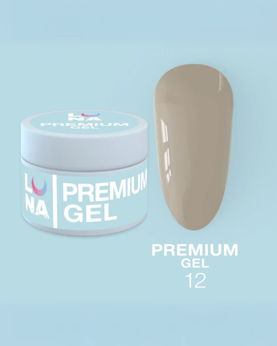 LUNA Premium Gel No. 12, 15ml - LEST NAILS