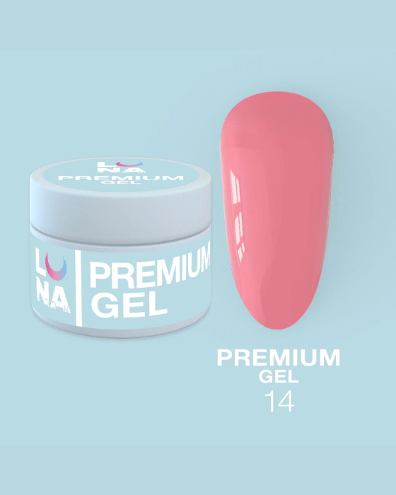 LUNA Premium Gel No. 14, 15ml - LEST NAILS